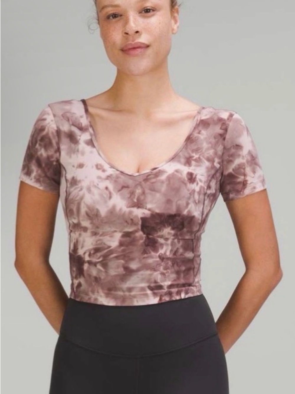 Lululemon Diamond Dye Align Top Size 2
